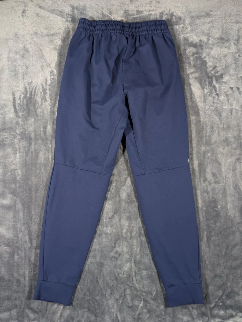 NOBULL Jogger Pants Mens Medium Performance Workout Gym Navy Stretch Zip Pockets
